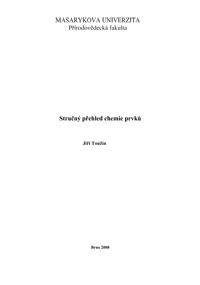Stručný přehled chemie prvků