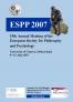 European Society for Philosophy and Psychology 15th Annual Meeting