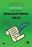 Manažerská informatika: Textový procesor Microsoft Word 2010