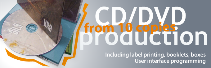 CD/DVD production
